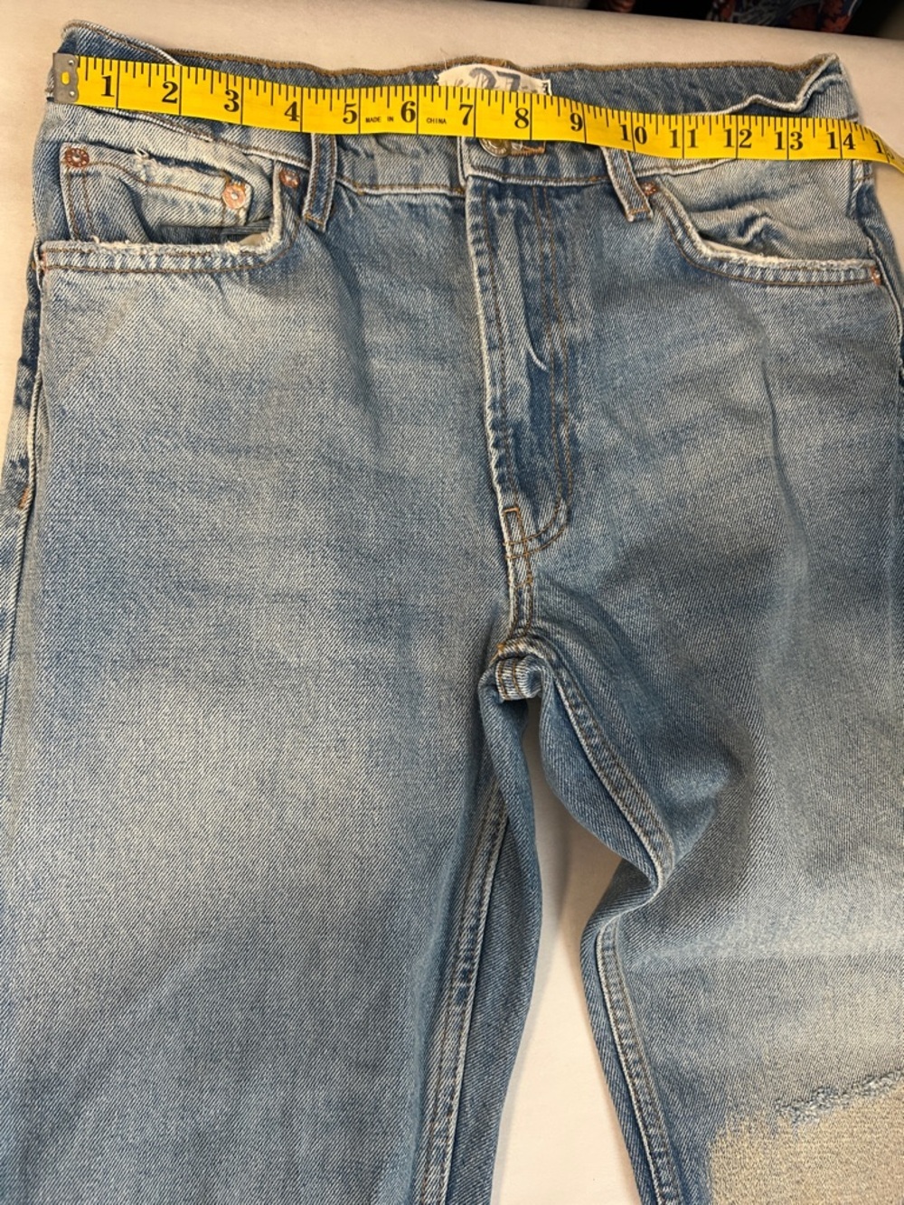 Free People We The Free Vixen Raw Hem High Rise Cigarette Jean - Picture 8 of 12